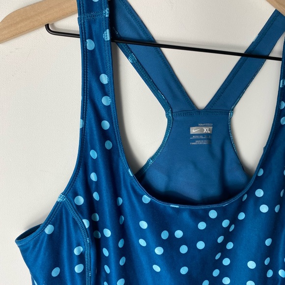 Nike polkadot sports tank top, Size XL (16-18) - Picture 3 of 9